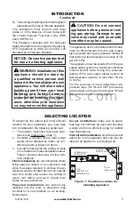 Preview for 5 page of Astria Fireplaces Mission36TEN Installation And Operation Instruction Manual