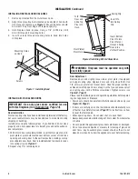 Preview for 8 page of Astria Fireplaces Odyssey36ZNM Installation And Operation Instructions Manual