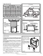 Предварительный просмотр 11 страницы Astria Fireplaces ORION32ZB6 Installation And Operation Instruction Manual