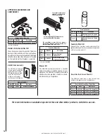 Предварительный просмотр 16 страницы Astria Fireplaces ORION32ZB6 Installation And Operation Instruction Manual