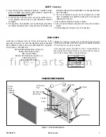 Preview for 7 page of Astria Fireplaces Sentinel 36TEN Operation Instructions Manual