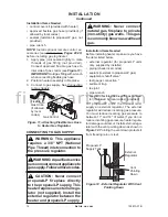 Preview for 14 page of Astria Fireplaces Sheridan18NM Installation And Operation Instruction Manual