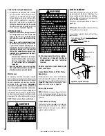 Preview for 18 page of Astria Fireplaces StarLiteLX36ZENWH Assembly, Installation And Operation Instructions