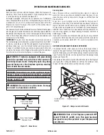 Preview for 13 page of Astria Fireplaces Tuscan36P2 Installation And Operation Instructions Manual