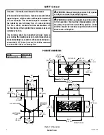 Предварительный просмотр 4 страницы Astria Craftsman STP2 Installation And Operation Instructions Manual