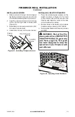 Предварительный просмотр 15 страницы Astria Georgian 36 Installation And Operation Instructions Manual