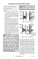 Предварительный просмотр 16 страницы Astria Georgian 36 Installation And Operation Instructions Manual