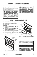 Предварительный просмотр 17 страницы Astria Georgian 36 Installation And Operation Instructions Manual