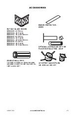 Предварительный просмотр 25 страницы Astria Georgian 36 Installation And Operation Instructions Manual