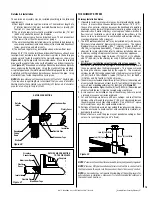 Предварительный просмотр 15 страницы Astria Ladera-BK Installation And Operation Instructions Manual