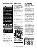 Предварительный просмотр 21 страницы Astria Marin40STTMN Installation And Operation Instructions Manual