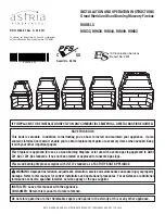 Предварительный просмотр 1 страницы Astria MM33 Installation And Operation Instructions Manual