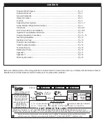 Предварительный просмотр 2 страницы Astria MM39VF Installation And Operation Instructions Manual