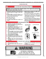 Preview for 21 page of Astria MontebelloDLX40TYN Care And Operation Instructions Manual