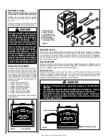 Предварительный просмотр 6 страницы Astria MONTECITO MONTE Installation And Operation Instructions Manual