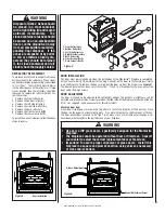 Предварительный просмотр 7 страницы Astria montecito Installation And Operation Instructions Manual