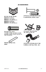 Предварительный просмотр 27 страницы Astria Oracle Cat 42 Installation And Operation Instructions Manual