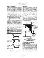 Предварительный просмотр 5 страницы Astria Plantation48M3 F0691 Installation And Operation Instructions Manual