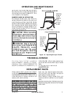 Предварительный просмотр 17 страницы Astria Plantation48M3 F0691 Installation And Operation Instructions Manual