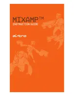 Astro Gaming Mixamp Instruction Manual предпросмотр