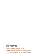 Предварительный просмотр 36 страницы Astro Gaming Mixamp Instruction Manual