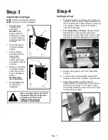 Предварительный просмотр 2 страницы Astro Machine ASTROJET 2650P Quick Start Manual