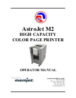 Предварительный просмотр 1 страницы Astro Machine AstroJet M2 Operator'S Manual