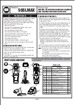 Предварительный просмотр 2 страницы Astro Pneumatic 50SLMAX Quick Start Manual