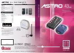 ASTRO 43 SAW Quick Start Manual preview