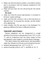 Preview for 61 page of ASTRO A178 Instruction Manual