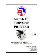 ASTRO AJ-300P Operator'S Manual preview