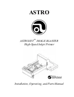 ASTRO astrojet II plus Installation And Operating Manual предпросмотр