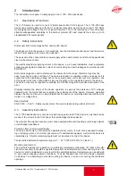 Предварительный просмотр 5 страницы ASTRO U 100 Operating Instructions Manual