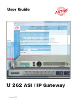 ASTRO U 262 User Manual preview