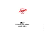 Предварительный просмотр 12 страницы ASTRO U-911 User Manual