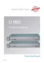 ASTRO U 960 Operating Manual preview