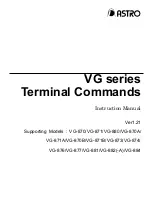 ASTRO VG-870 Instruction Manual предпросмотр