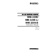 Preview for 3 page of ASTRO WM-3209 Instruction Manual