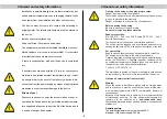 Preview for 5 page of ASTRO X-5 twin AV Operating Instructions Manual