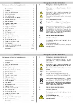 Preview for 3 page of ASTRO X-8 twin Operating Instructions Manual