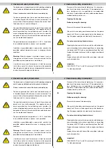 Preview for 4 page of ASTRO X-8 twin Operating Instructions Manual