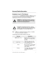 Предварительный просмотр 16 страницы ASTRO XTS 2500 Quick Reference Card