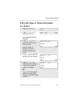 Preview for 60 page of ASTRO XTS 2500 Quick Reference Card