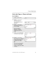 Preview for 62 page of ASTRO XTS 2500 Quick Reference Card