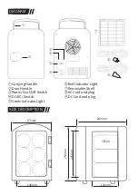 Предварительный просмотр 3 страницы AstroAI PORTABLE MINI REFRIGERATOR Quick Start Manual