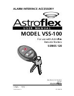 Astroflex VSS-100 User Manual preview