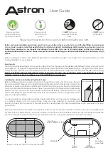 ASTRON Solar Bulkhead Ligh User Manual preview