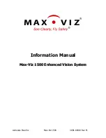 Astronics Max-Viz 1500 Information Manual preview