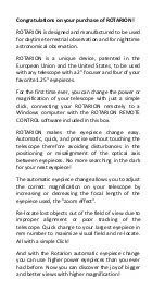 Preview for 2 page of AstronSCIENTIFIC ROTARION EyepieceWheel Instruction Manual