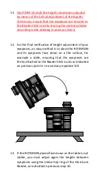 Preview for 16 page of AstronSCIENTIFIC ROTARION EyepieceWheel Instruction Manual